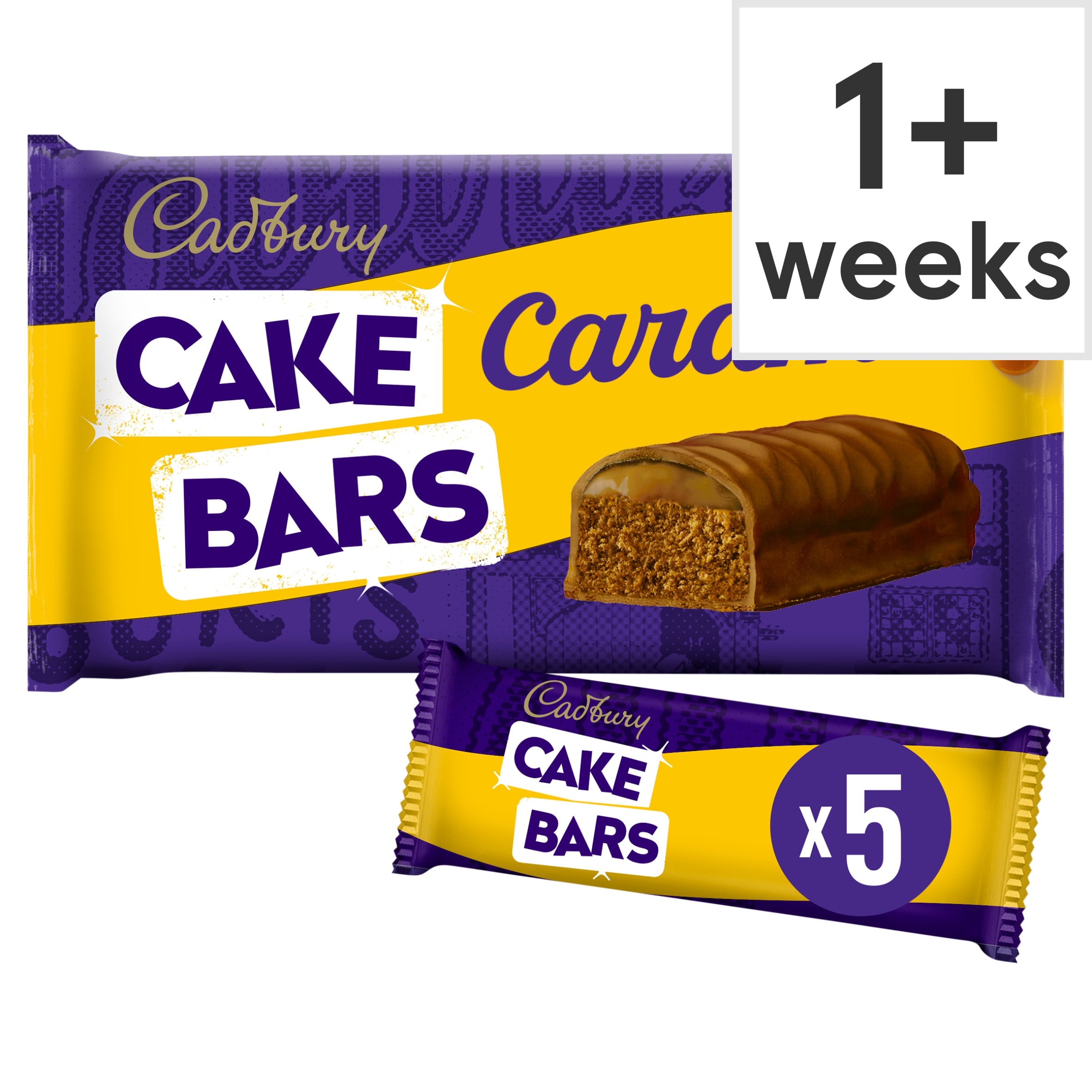 Cadbury Caramel Cake Bars