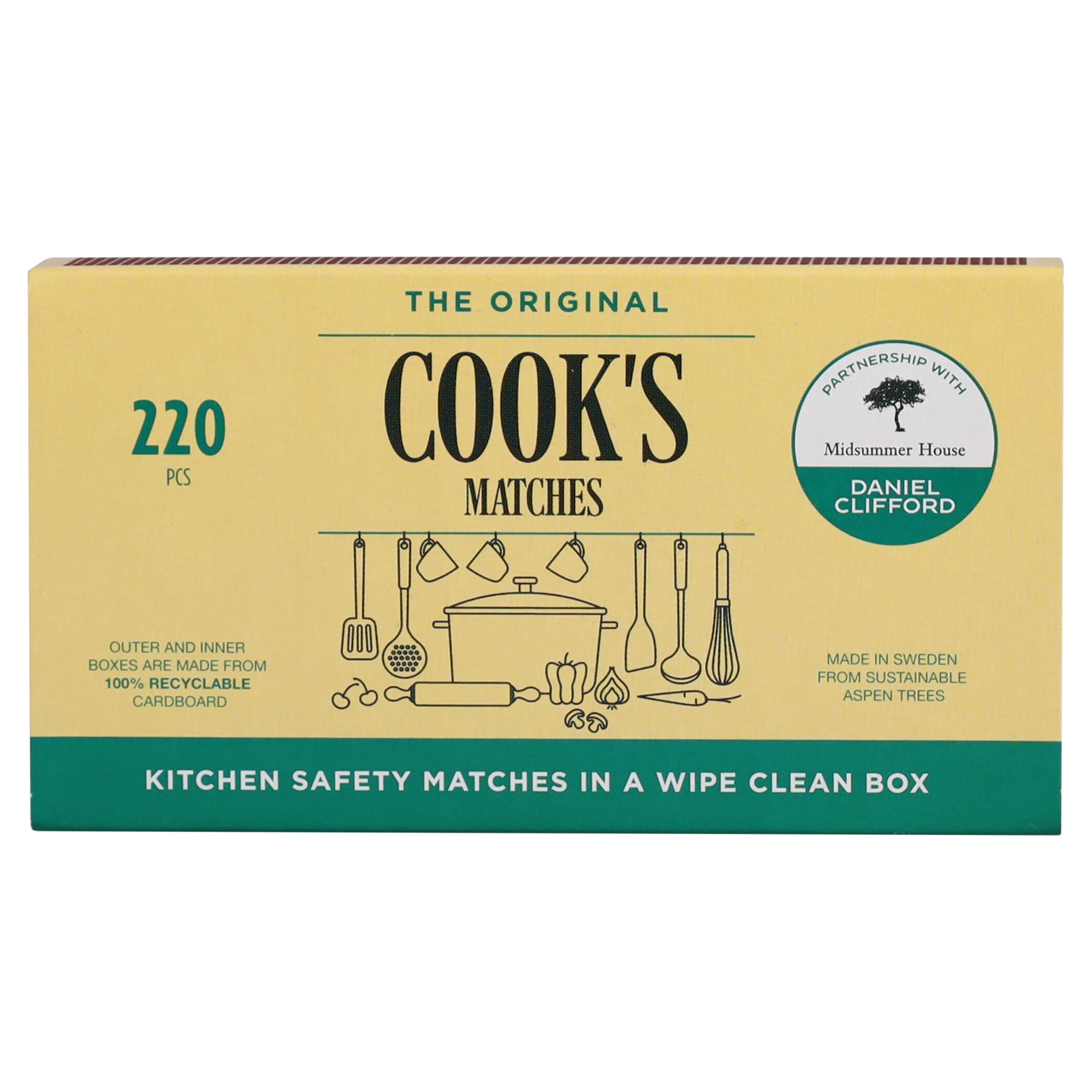 The Original Cooks Matches Av 220 Matches