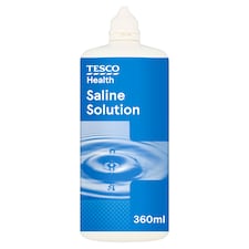 Tesco Health Saline Solution 360ml