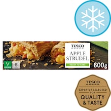 Tesco Apple Strudel 600G