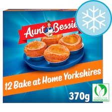 Aunt Bessie's 12 Bake At Home Yorkshires 370G