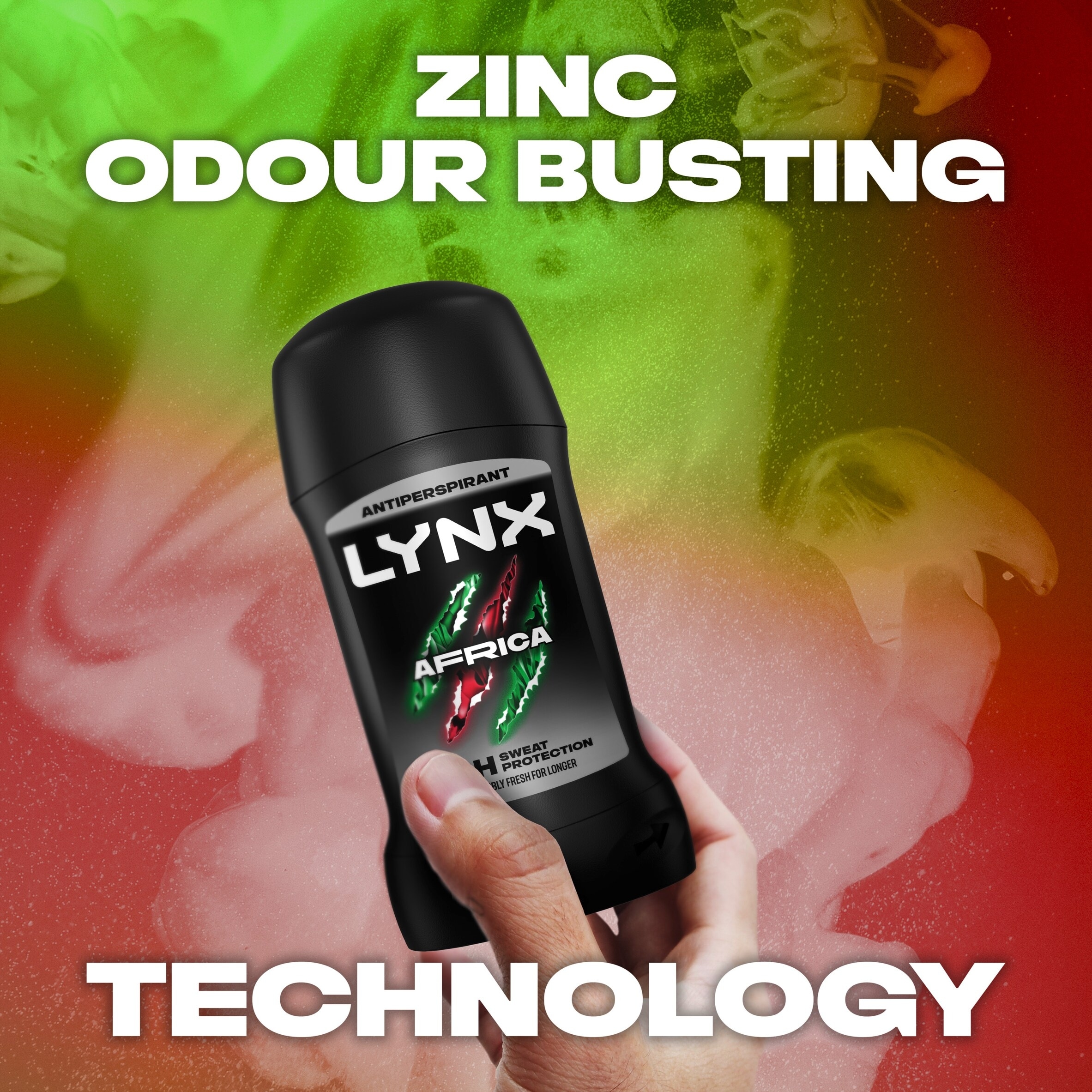 Lynx Africa 48h Stick Antiperspirant Deodorant 50ml thumbnail 3