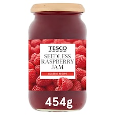 Tesco Seedless Raspberry Jam 454G