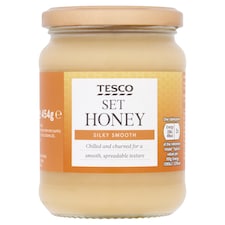 Tesco Set Honey 454G