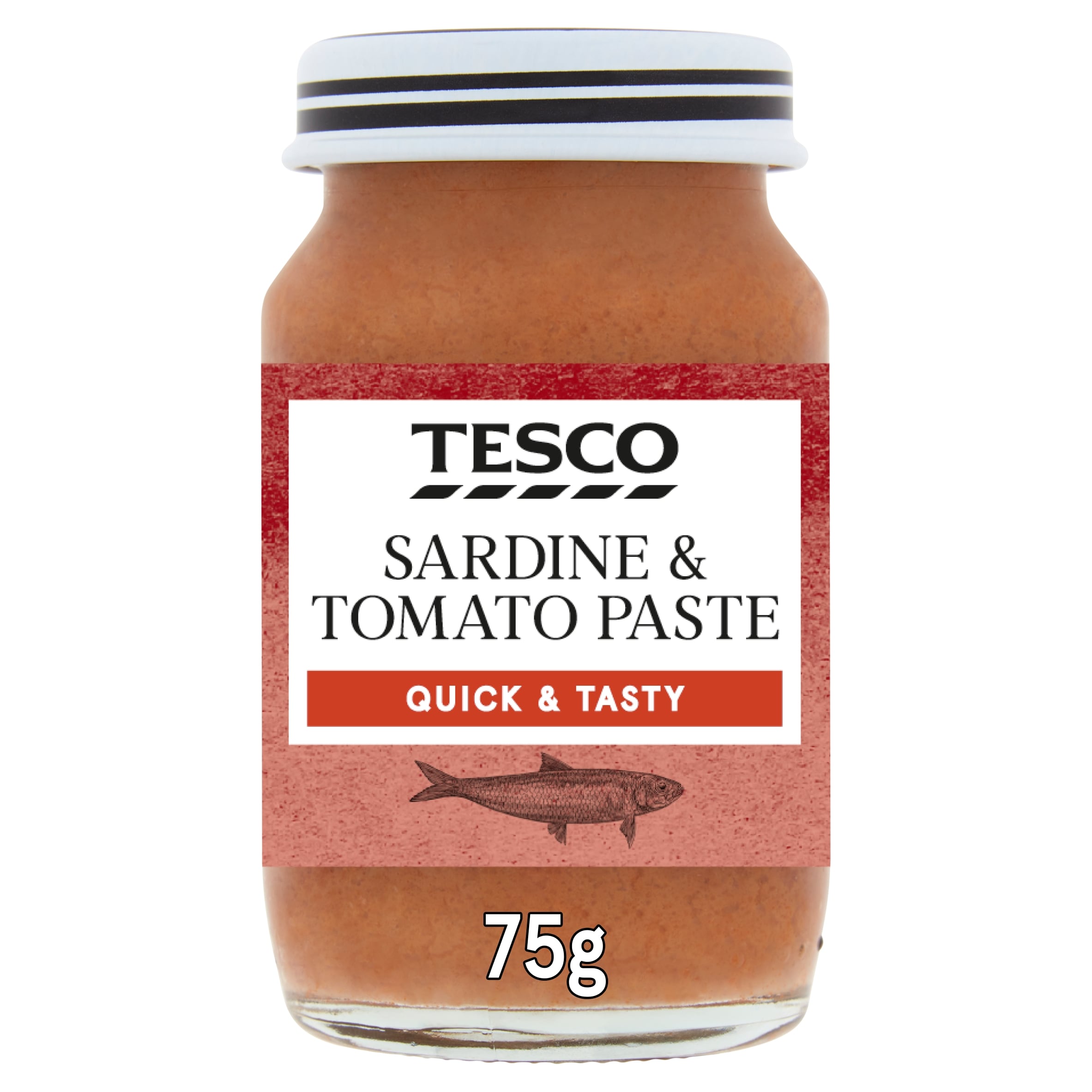 Tesco Sardine & Tomato Paste 75G