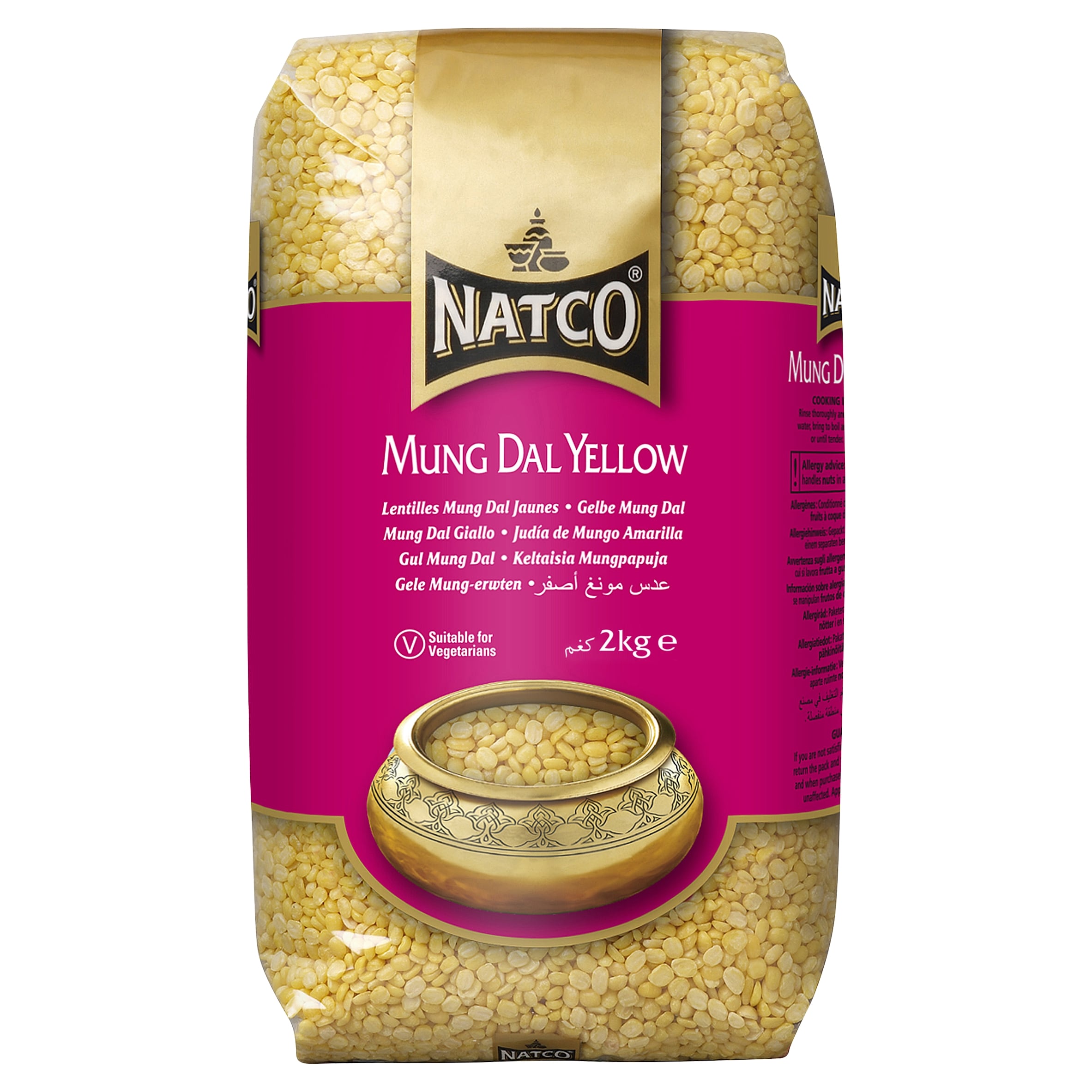 Natco Mung Dal Yellow 2Kg