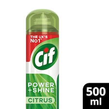 Cif Power & Shine Citrus Mousse Bathroom Cleaner 500ml