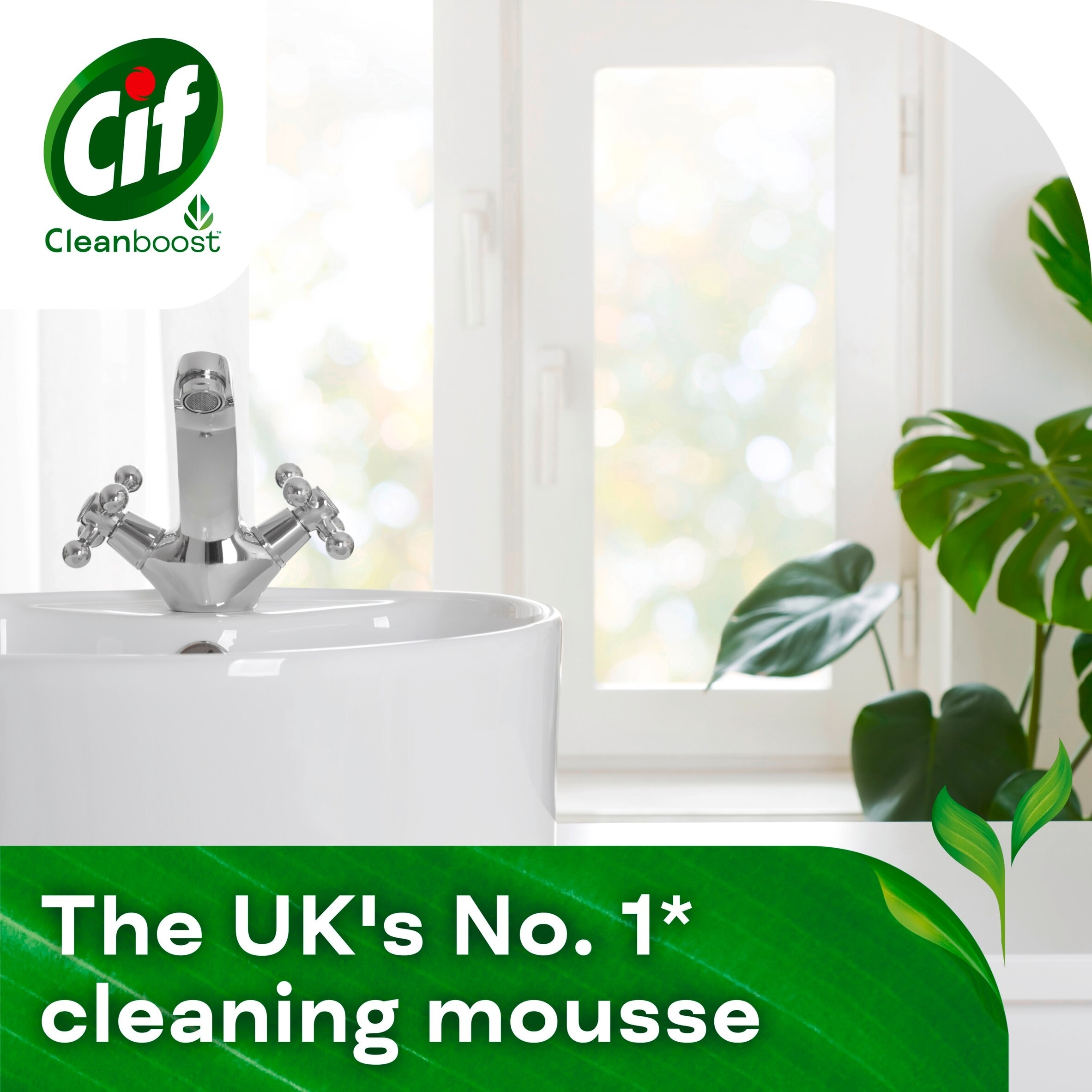Cif Power & Shine Citrus Mousse Bathroom Cleaner 500ml thumbnail 4