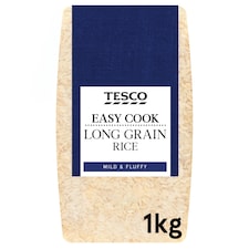 Tesco Easy Cook Long Grain Rice 1Kg