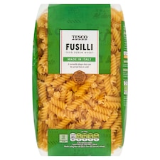 Tesco Fusilli Pasta Twists 1Kg