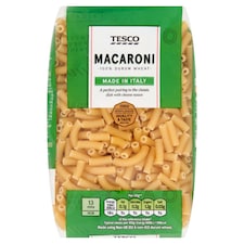 Tesco Macaroni Pasta 500G
