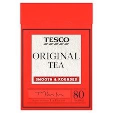 Tesco 80 Teabags 250G