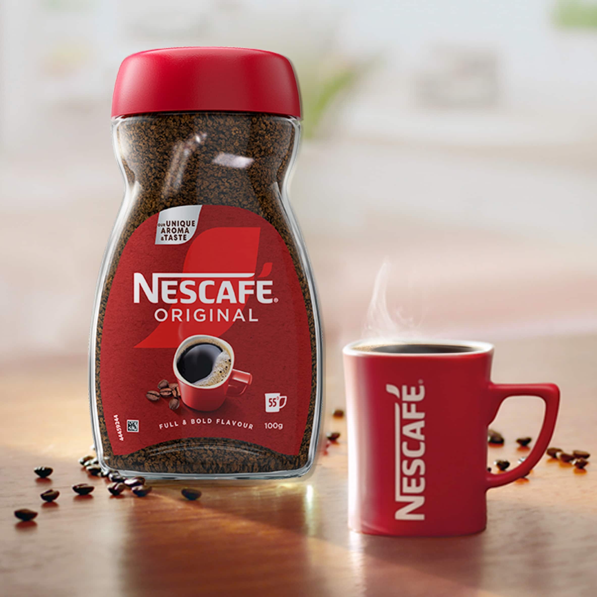 Nescafe Original Instant Coffee 100g thumbnail 3