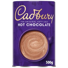 Cadbury Hot Chocolate Cocoa Powder 500G