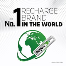 Energizer Power Plus AAA 4 Pack Rechargeable Batteries thumbnail 5