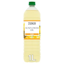 Tesco Pure Sunflower Oil 1L
