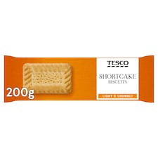 Tesco Shortcake Biscuits 200G