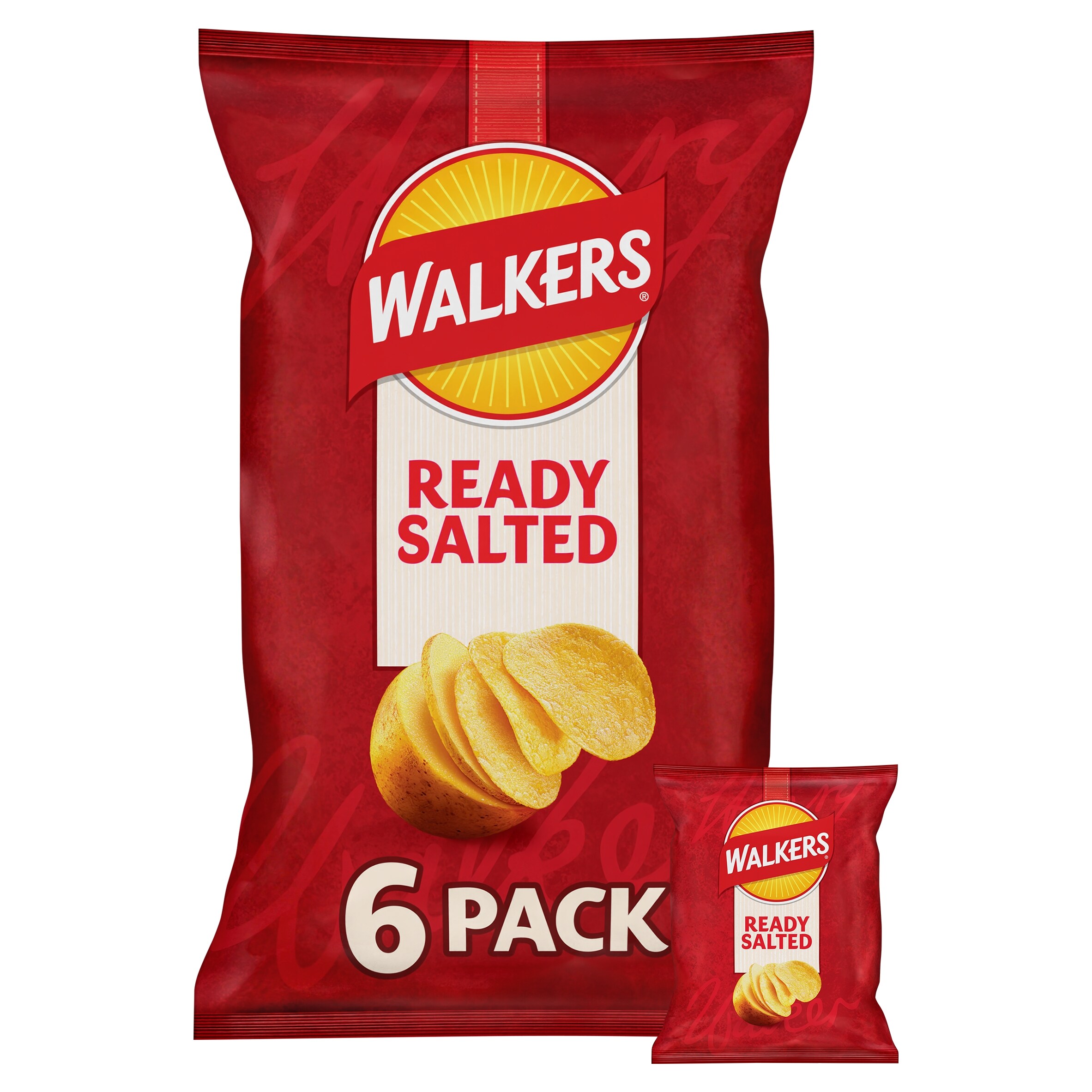 Walkers Ready Salted Multipack Crisps