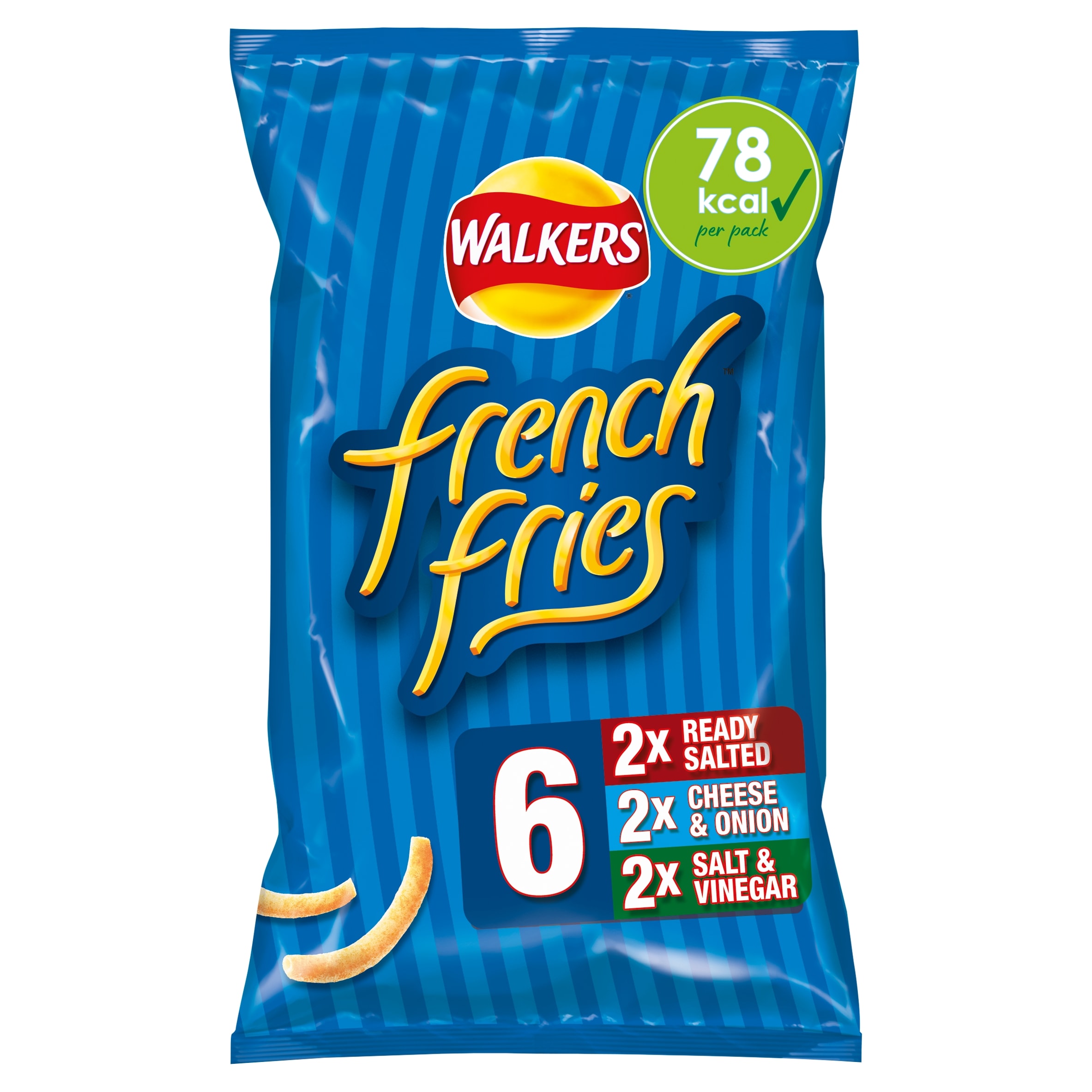Walkers French Fries Variety Multipack Crisps 6x18g thumbnail 3