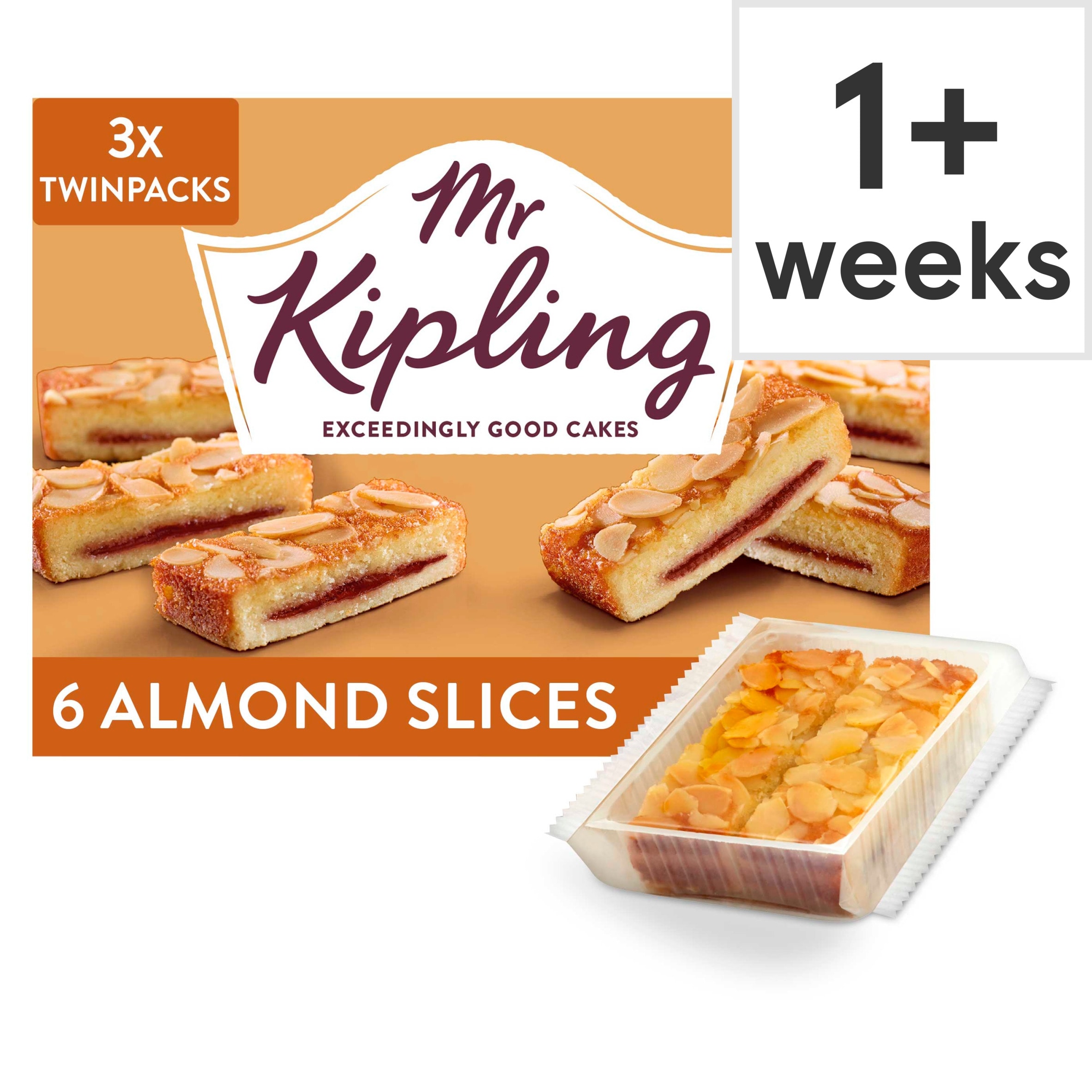 Mr Kipling Almond Slices