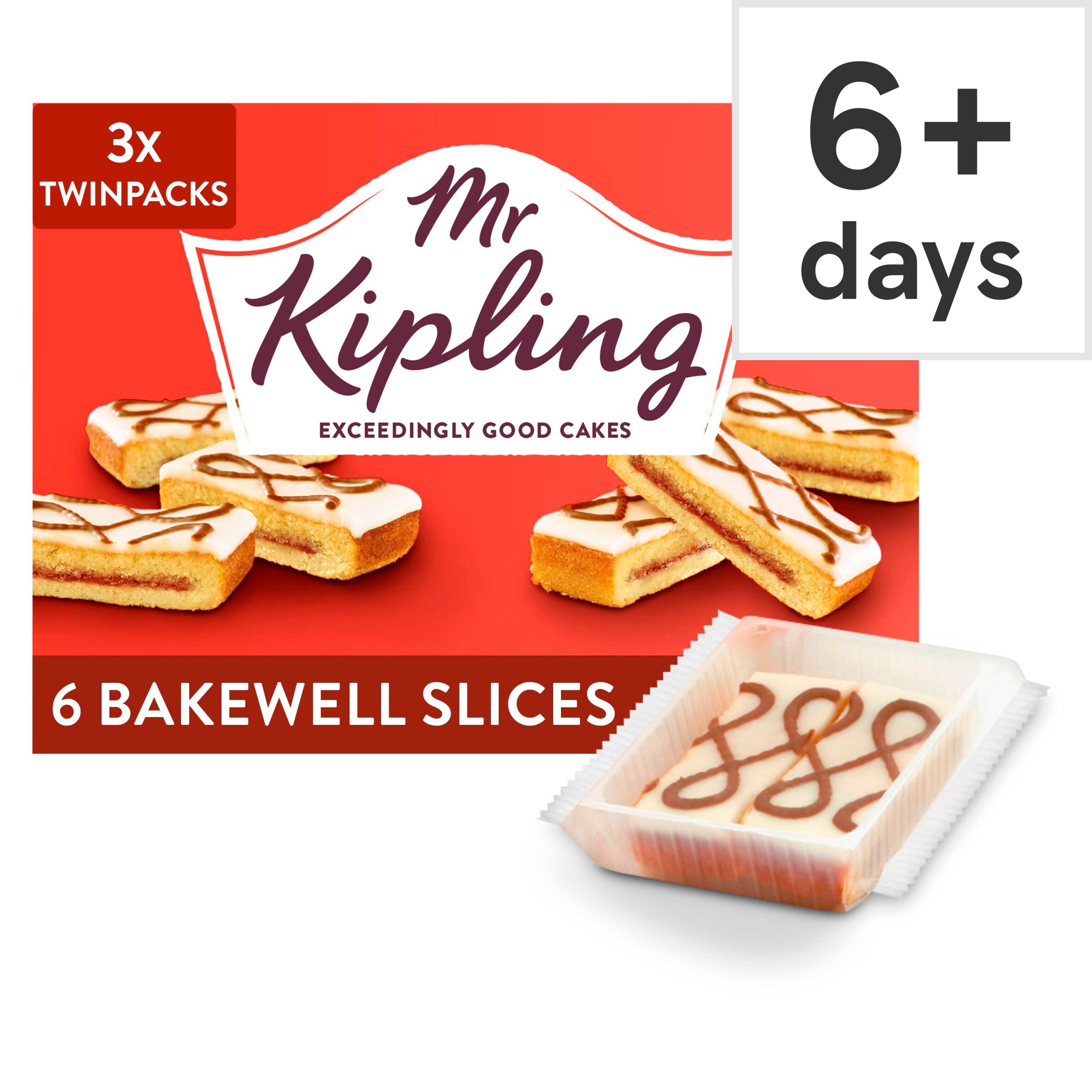 Mr Kipling Bakewell Slices