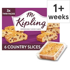 Mr Kipling Country Slices 6 Pack