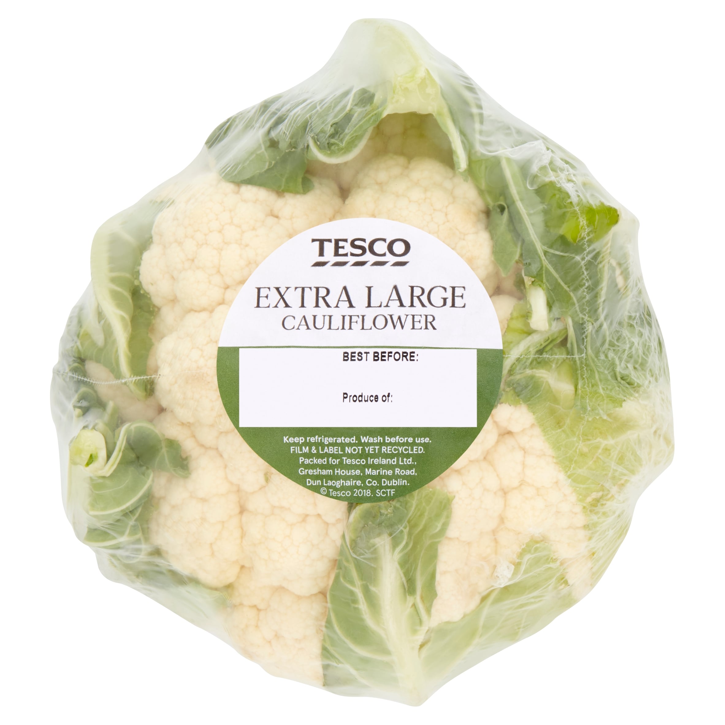 Tesco Extra Large Cauliflower Each