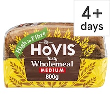 Hovis Wholemeal Tasty Medium Bread 800g