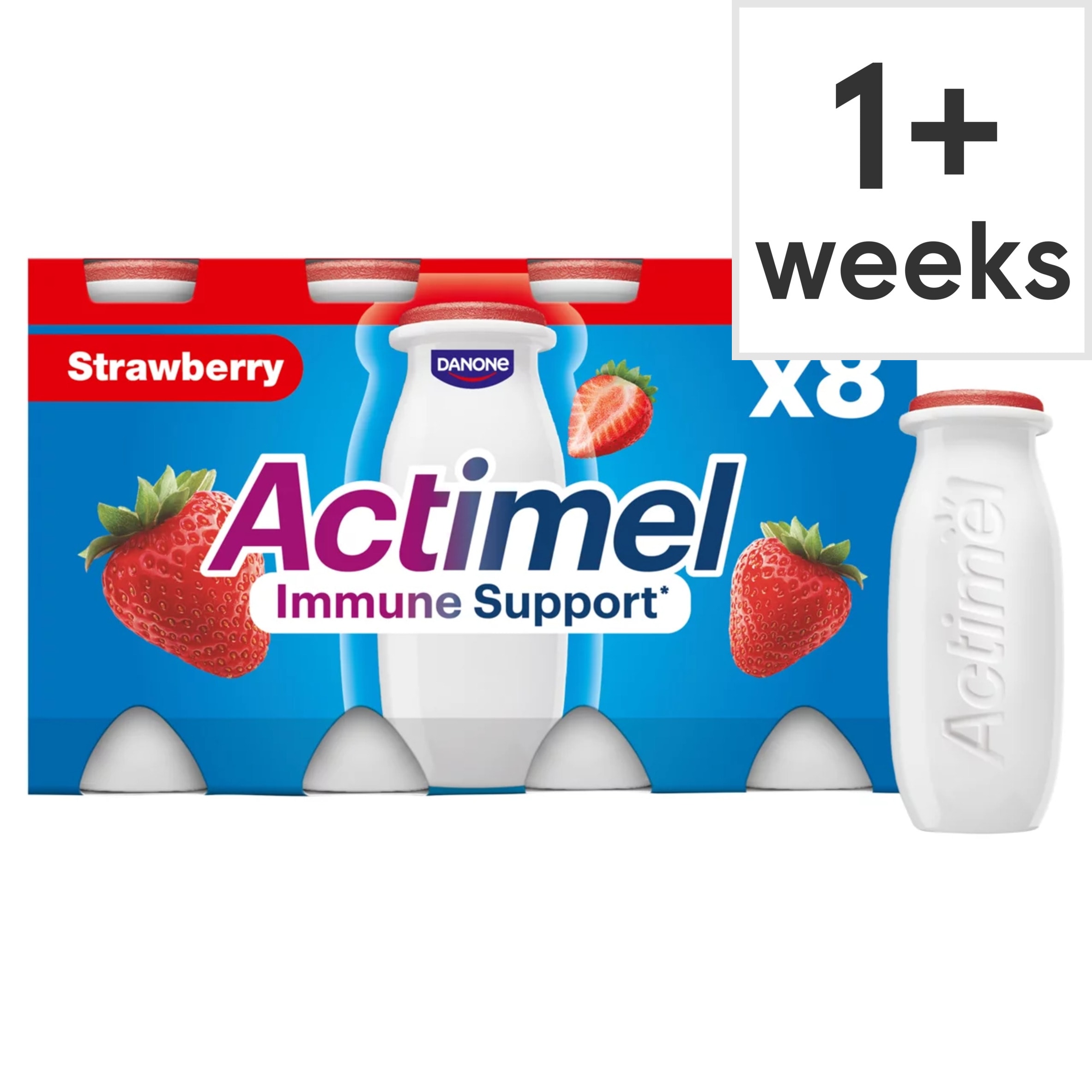Actimel Strawberry Cultured Yoghurt Drink