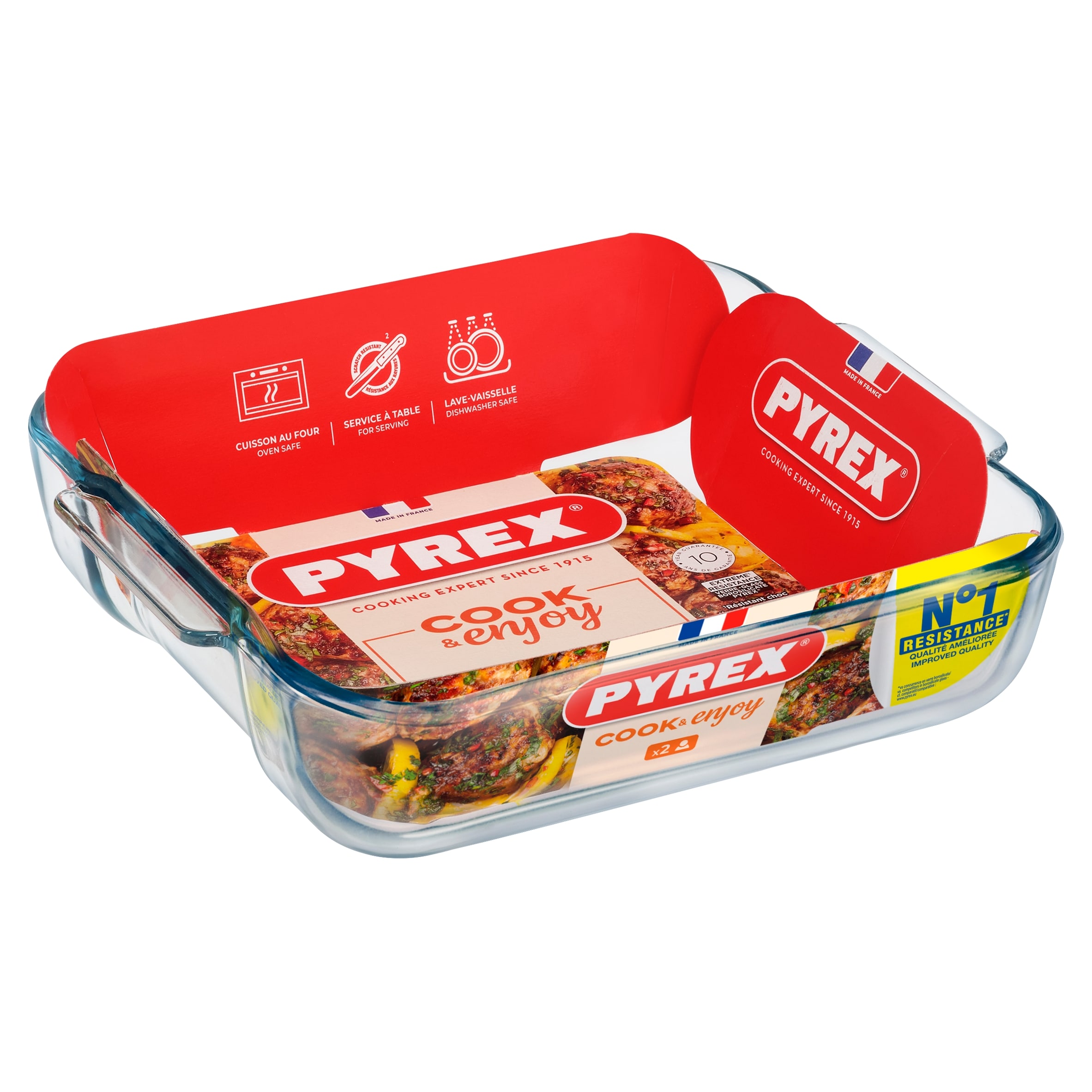 Pyrex Classic Square Roaster 21cm