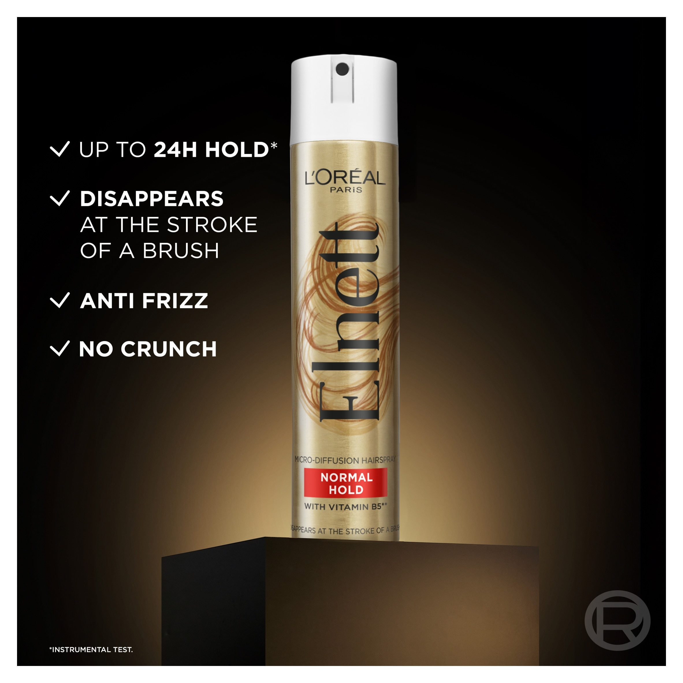 L'Oreal Paris Elnett Normal Hold Hairspray 200ml thumbnail 3