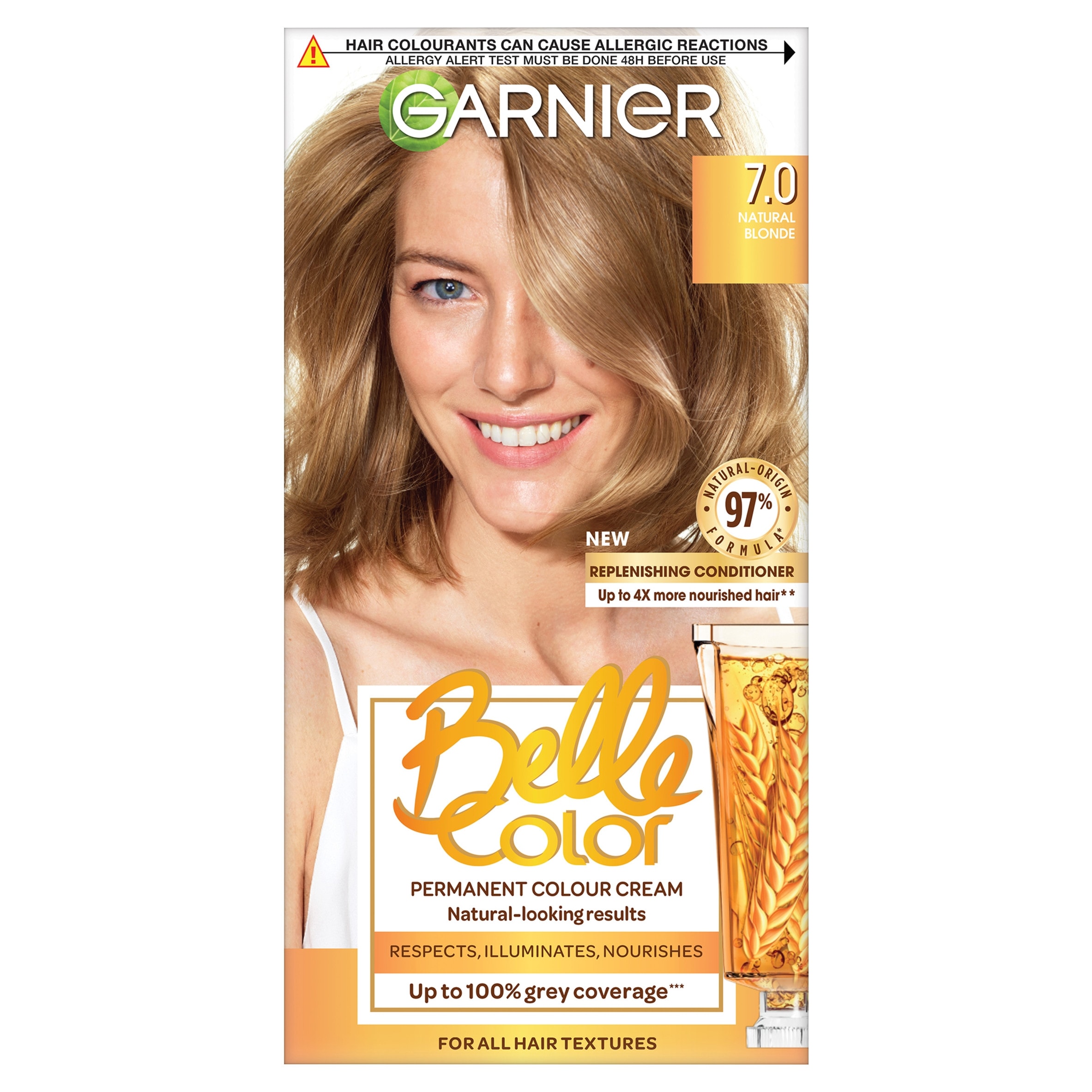 Garnier Belle Color Permanent Hair Dye - Natural Dark Blonde 7