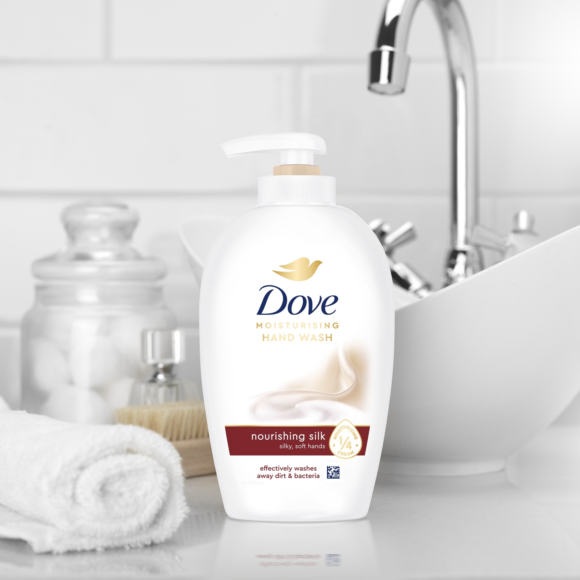 Dove Fine Silk Hand Wash 250Ml thumbnail 4