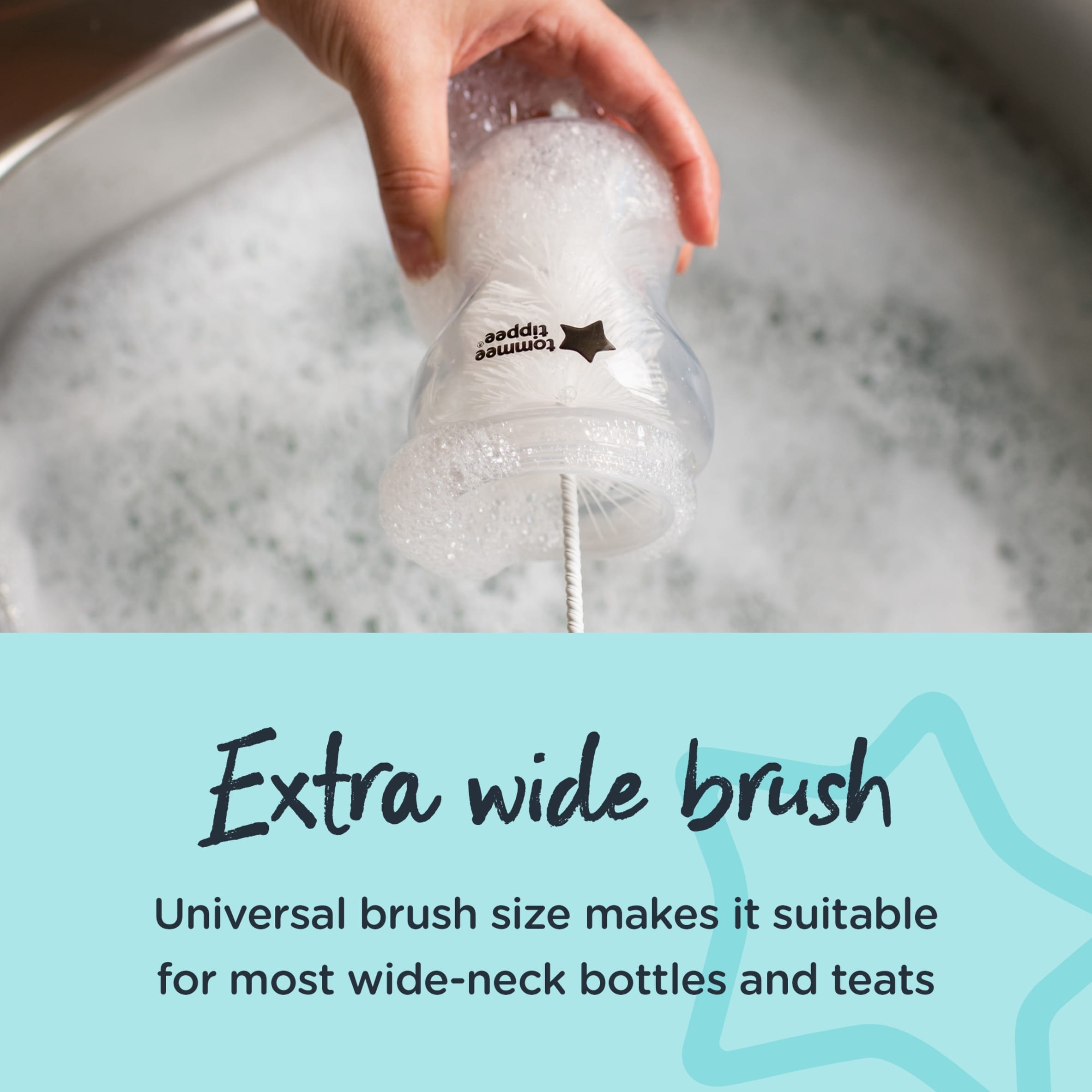 Tommee Tippee Bottle and Teat Brush thumbnail 2