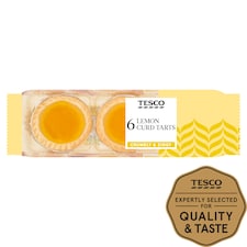 Tesco Lemon Curd Tarts 6 Pack