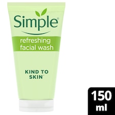 Simple Kind To Skin Refreshing Face Wash Gel 150Ml