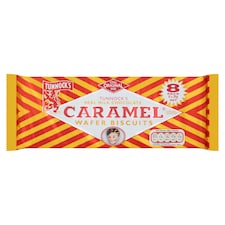 Tunnocks Milk Chocolate Caramel Wafer Biscuits Multipack, 240g