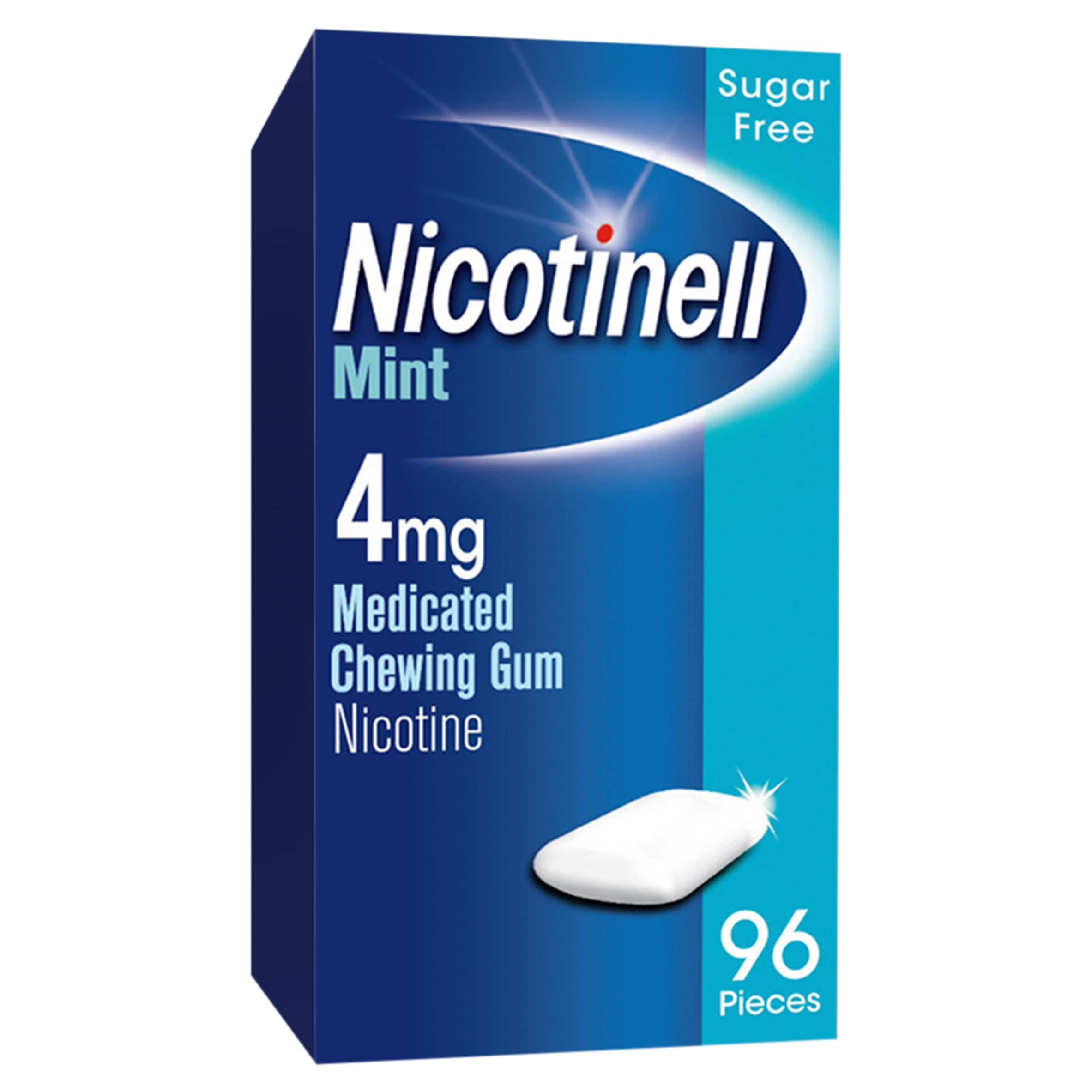 Nicotinell Nicotine Gum Stop Smoking Aid Mint 4mg
