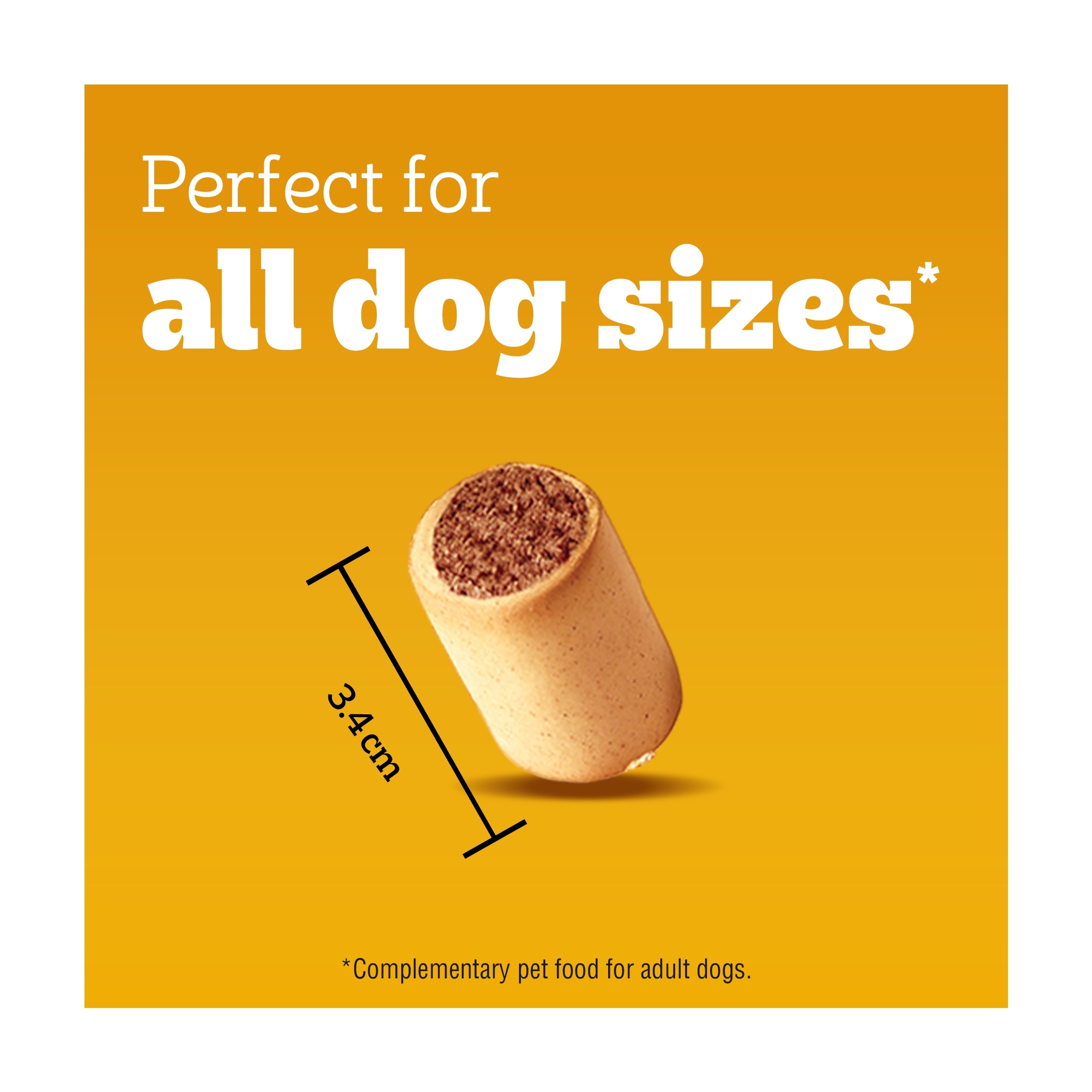 Pedigree Markies Adult Dog Treats Marrowbone Biscuits 500g thumbnail 3