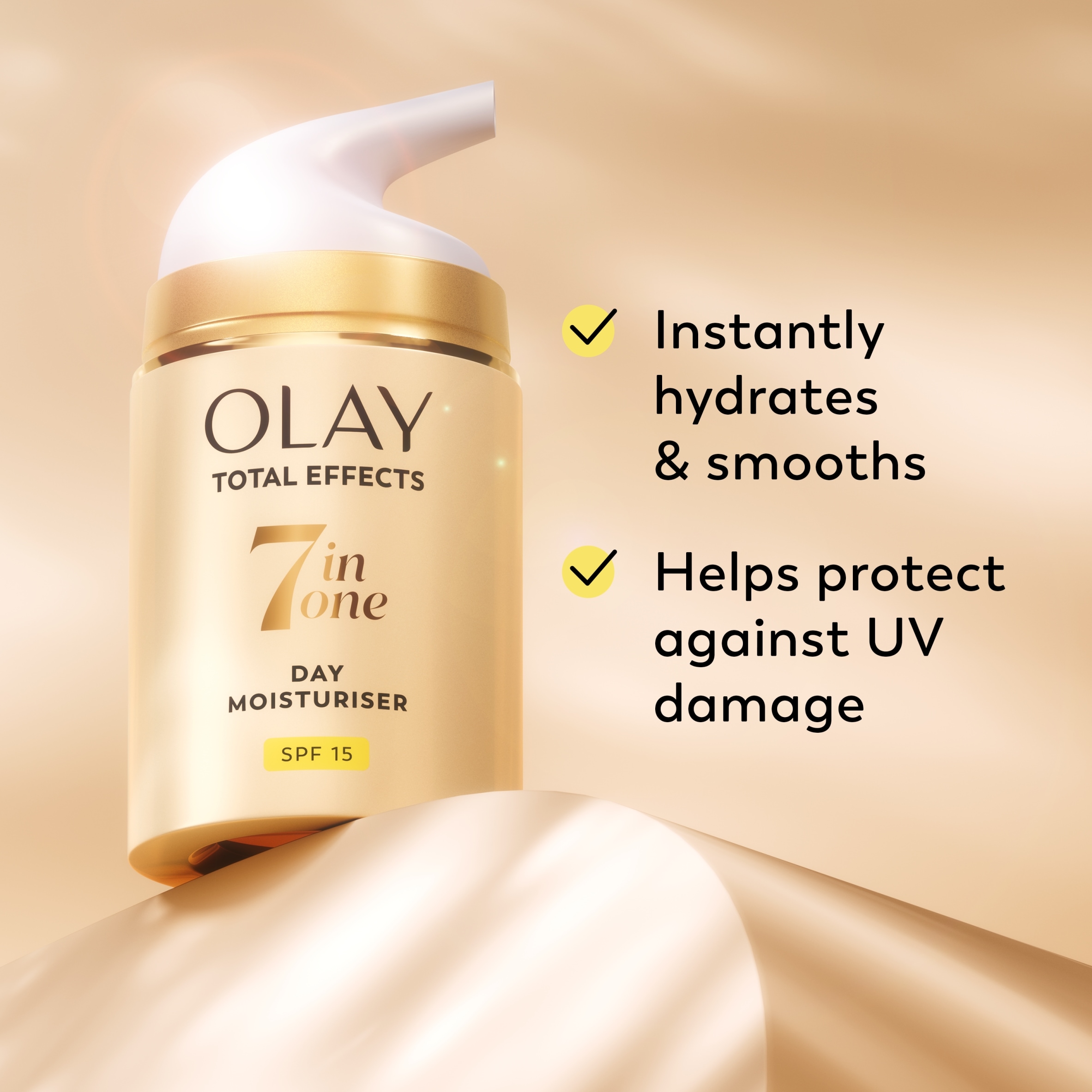 Olay Total Effects Day Cream Moisturiser SPF15 thumbnail 2