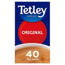 Tetley 40 Teabags 125G