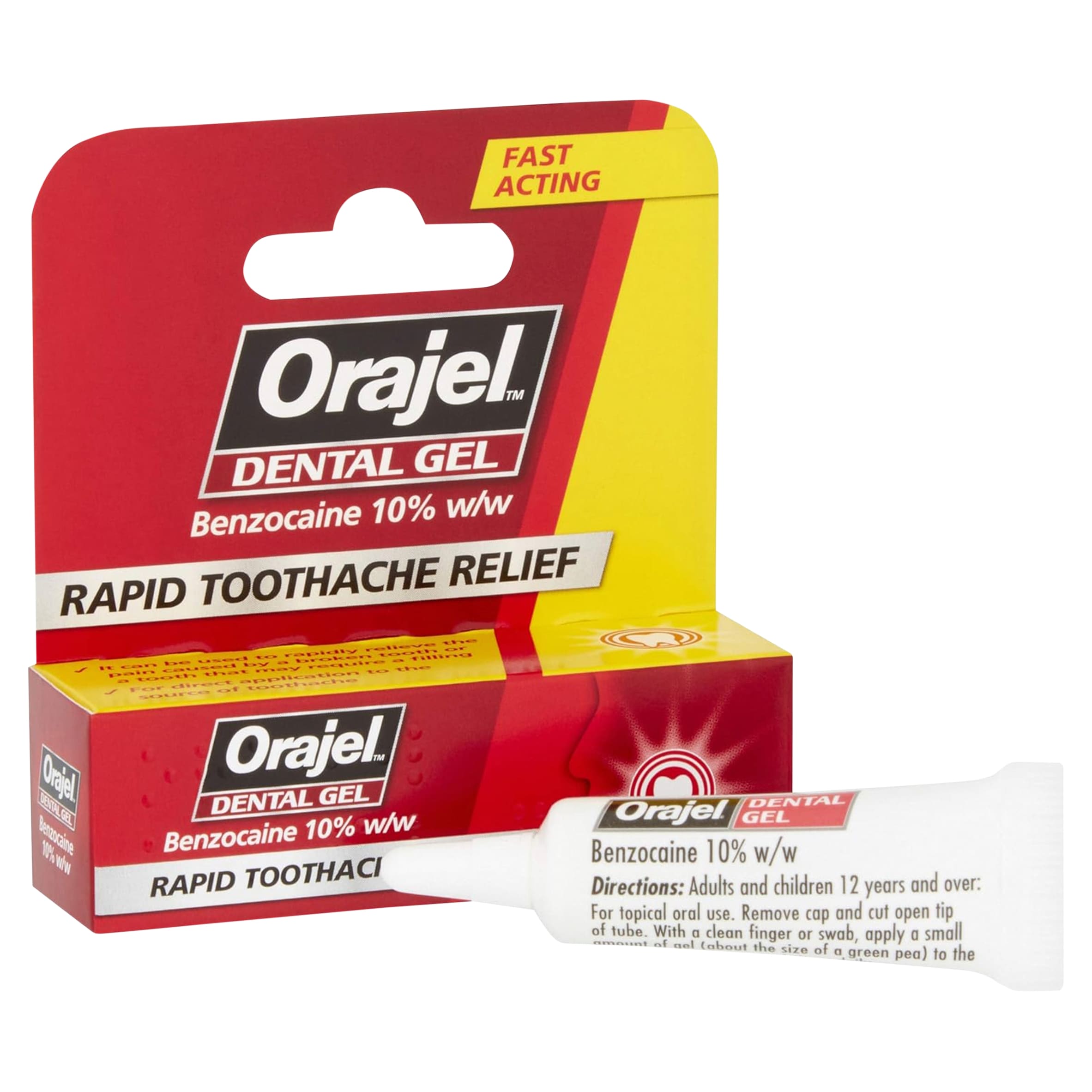 Orajel Dental Toothache Relief Gel 5.3g thumbnail 2