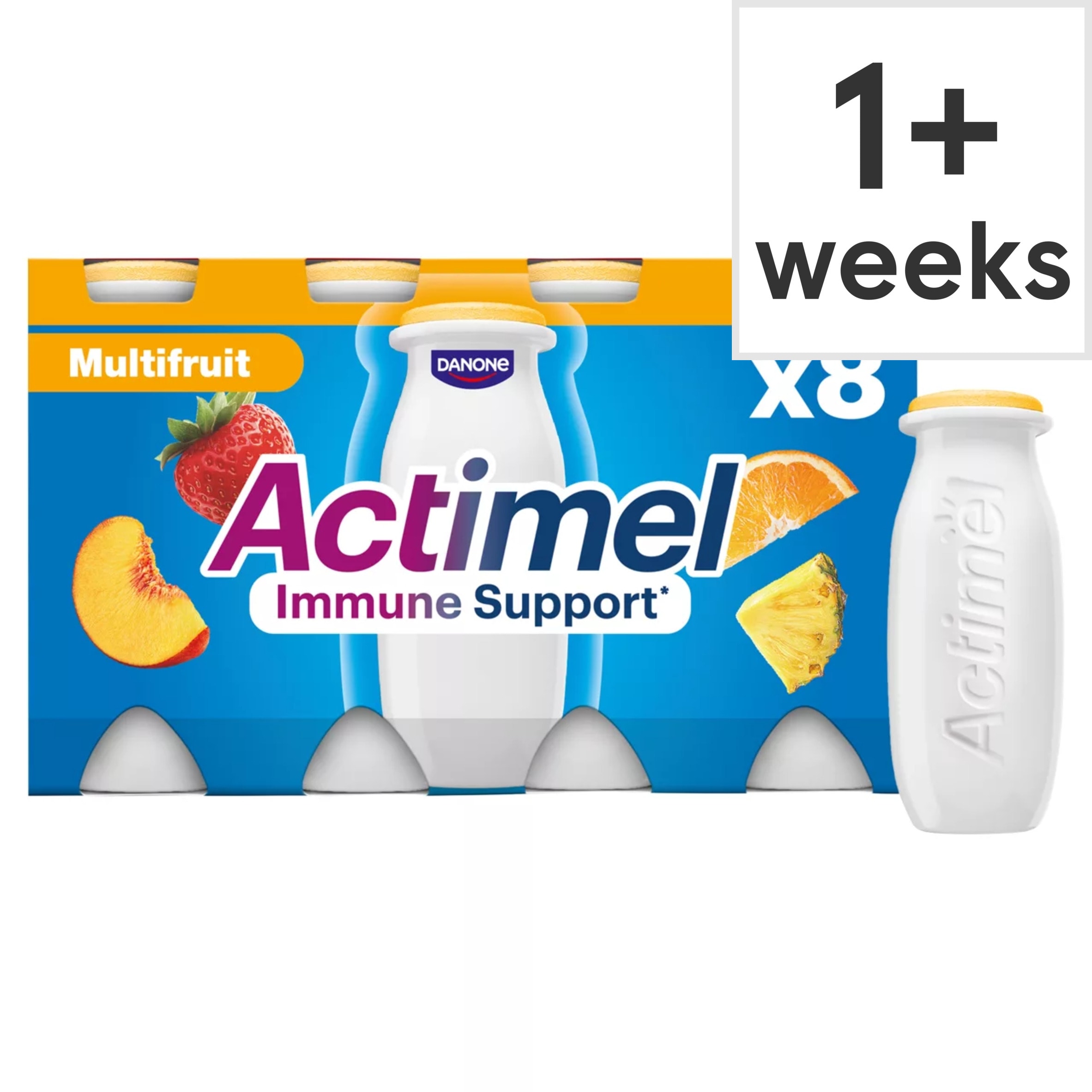 Actimel Multifruit Cultured Yoghurt Drink