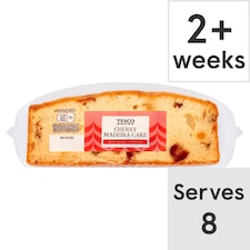 Tesco Cherry Madeira Cake with Glace Cherries