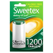 Sweetex Calorie Free Sweetener Tablets 1200 Pack