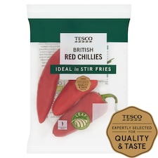 Tesco Red Chillies 60G