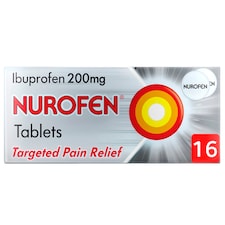 Nurofen Targeted Pain Relief Tablets - Ibuprofen 200mg 16s
