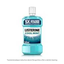 Listerine Cool Mint Mouthwash 500ml