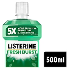 Listerine Fresh Burst Antibacterial Mouthwash 500ml