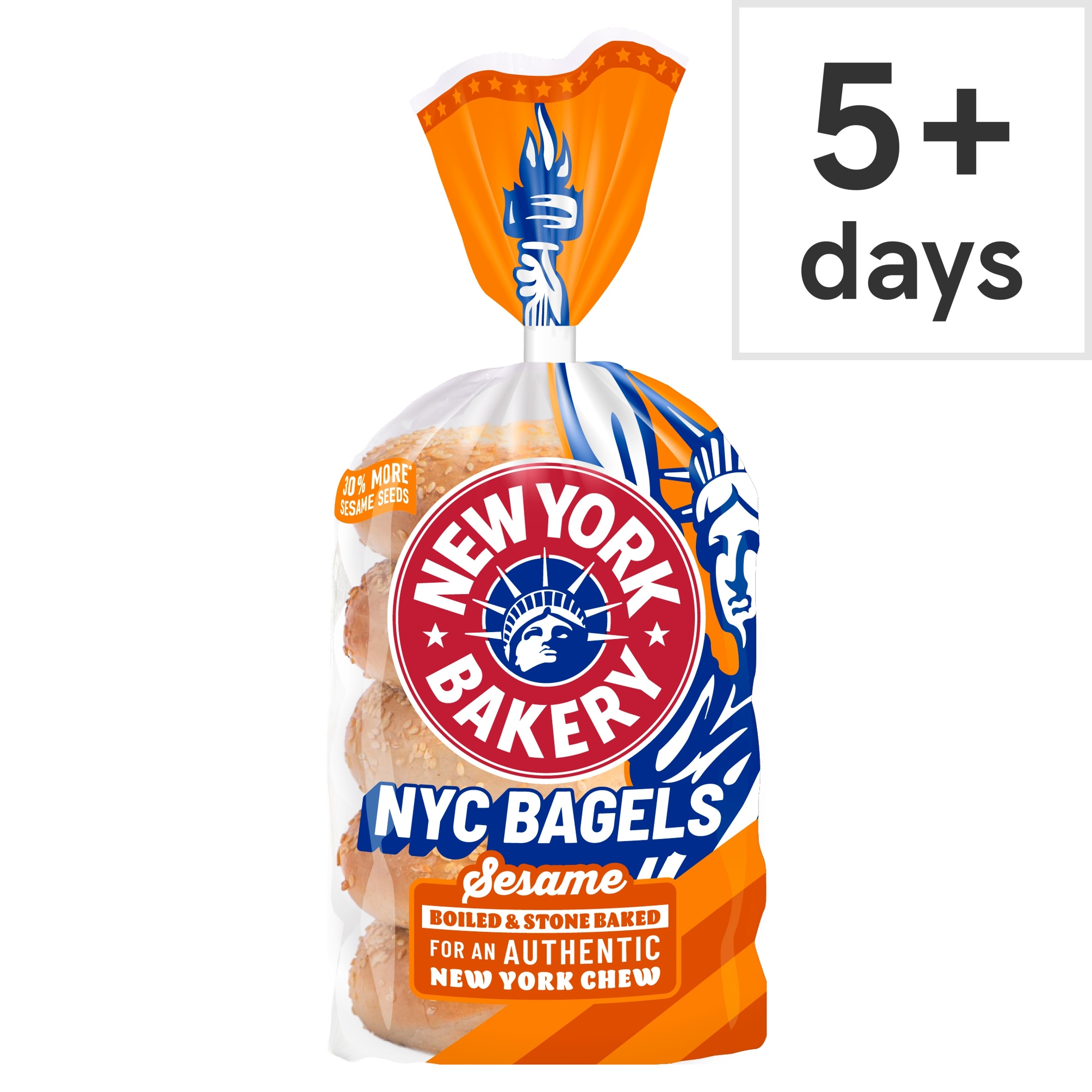 New York Bakery Co. Sesame Bagel